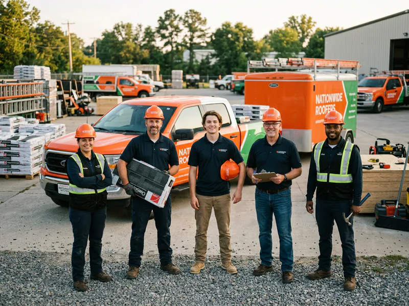 Natiowide Roofers - roof installation in Leesburg near me